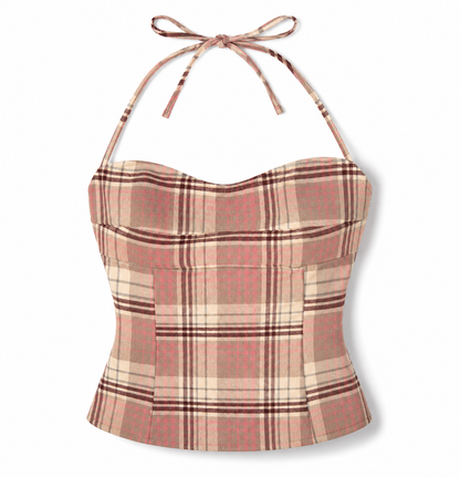 Plaid Corset
