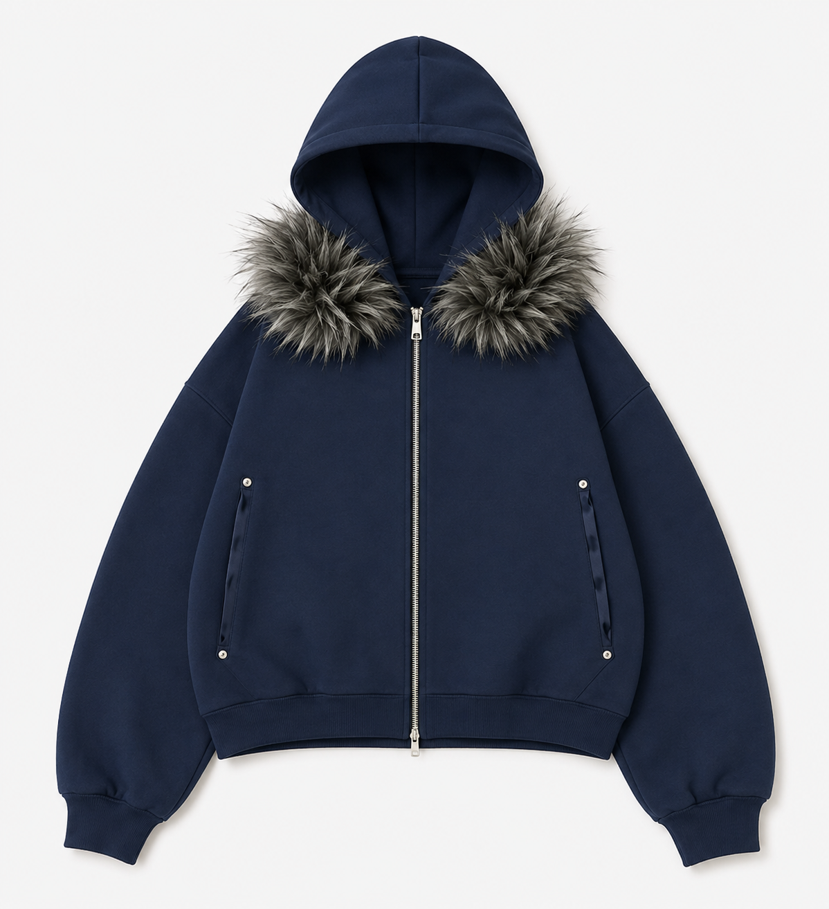 Sherpa Fleece Streetwear Jacket