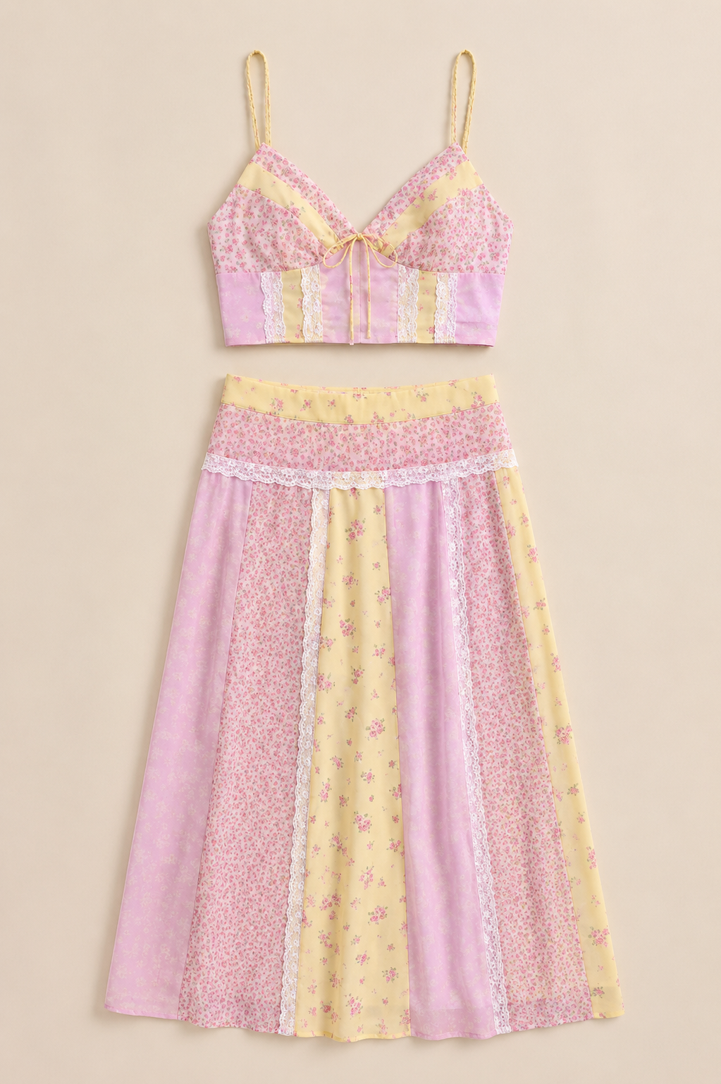 Floral Patchwork Co-Ord Set